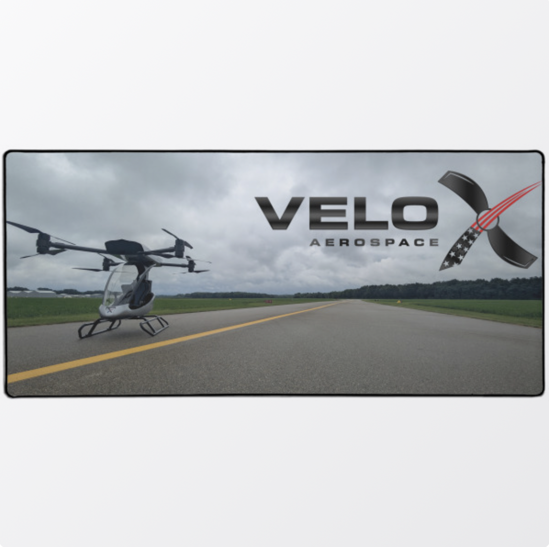 Velo X Aerospace desk mat